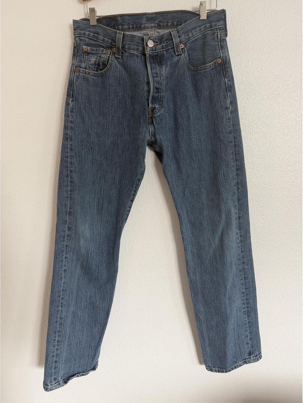 Vintage Y2K 90’s Levi’s 501 Straight Denim Jeans Sz 30x32 Boho Classic